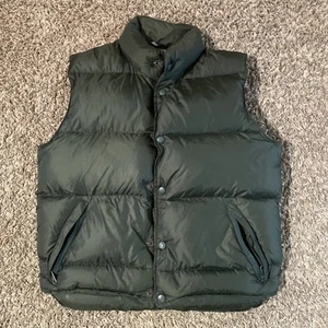 Vintage Eastern Mountain Sports EMS Goose Down Puffer Green Vest Men’s Size S - Picture 1 of 16