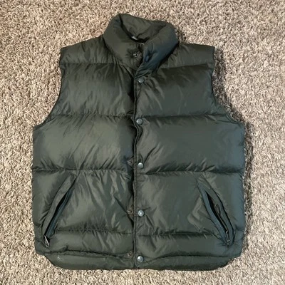 Vintage Eastern Mountain Sports EMS Goose Down Puffer Green Vest Men’s Size S - Image 1 of 4