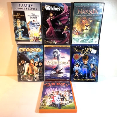 7 FAMILY FANTASY MOVIES (DVD) Action Adventure Drama Comedy Sci-Fi - Image 1 of 4
