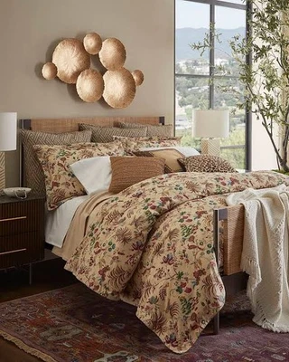 Ralph Lauren Maren KING Comforter Floral Multicolor 100% Cotton Bedding - Image 1 of 4