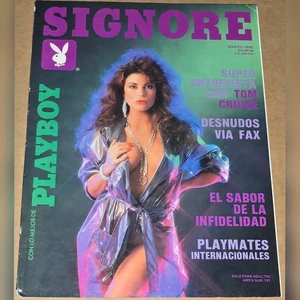 1 SIGNORE Playboy Mexico Deborah Driggs Magazine Sexy Adult + Centerfold 1990 - Picture 1 of 8