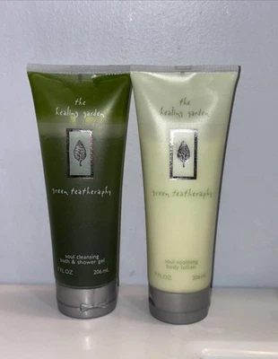Loción corporal gel de ducha calmante limpieza alma té teaterapia The Healing Garden Foto 1 de 4