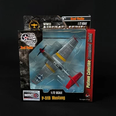 Easy Model P-51D "Mustang" Tuskegee Airmen Red Tails WWII Aircraft 1:72 - Image 1 of 4