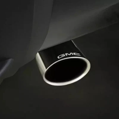 Genuine GM Exhaust Pipe Tip Anlge Cut Stainless Steel 2007-2020 GMC Yukon - Image 1 of 3