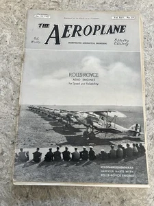 Vintage The Aeroplane Magazine Vol XLV No.15. 11 October 1933 - Picture 1 of 11