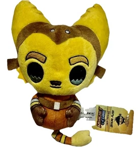 Figura de peluche oficial PlayStation Sony Insomniac Ratchet & Clank con etiquetas - Imagen 1 de 8