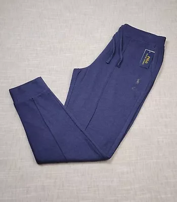 Pantalones de chándal POLO Ralph Lauren grandes para hombre azul gris jersey de lujo cónicos Foto 1 de 4