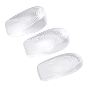3 Pairs Fersenkissen Erhöhung Silikon Fersenkeil Männer Und Frauen - Bild 1 von 11