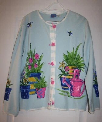 Cárdigan Suéter Onque Informal Jardineros Macetas Talla Pequeña Hecho en Hong Kong Foto 1 de 4