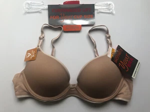 NWT Warner’s YOUR BRA Customized Lift Underwire Bra 1436 Beige 34A - Picture 1 of 6