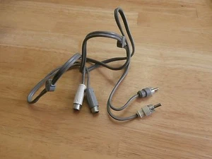 Vintage Switchcraft RCA Male Stereo to RCA Female Stereo,3 Foot,Molded,NOS - Picture 1 of 4