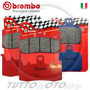 Pastiglie DUCATI MONSTER Stripe 821 2015 2016 2017 2018 / BREMBO ant. + post. - Foto 1 di 6