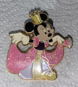 Disney Prinzessin Minnie in Glitzer gekleidet funkelnd Kleid Pin (U9:44595) - Bild 1 von 2