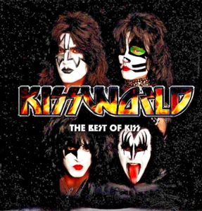 KISS on LP " KISSWORLD ( The BEST of KISS) '" hard rock, heavy metal - Picture 1 of 1