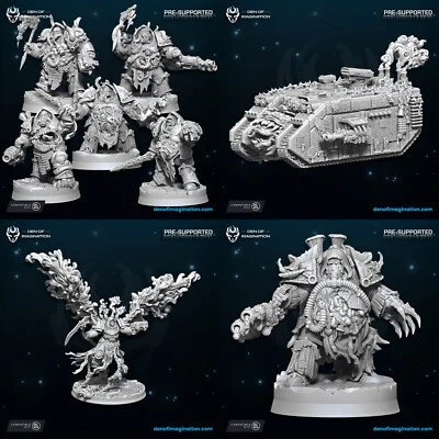 Chaos Plague models Den of Imagination unpainted 3d printed resin