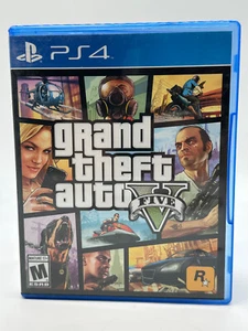 Grand Theft Auto V (Sony PlayStation 4, 2014) TESTED & WORKS - Picture 1 of 5