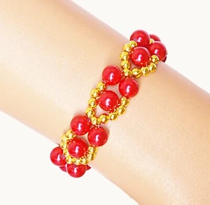 Pulseras con cuentas hechas a mano regalo hombres mujeres damas joyería - HB111 - Imagen 1 de 8
