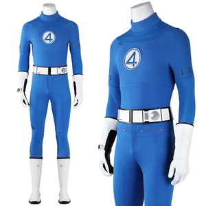 Fantastic Four Cosplay Mister Fantastic Costume Reed Richards Costume Halloween - Picture 1 of 16
