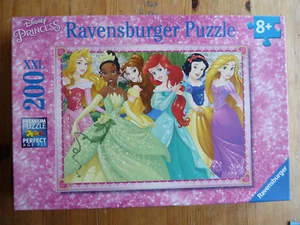 Ravensburger Puzzle 12745: Principesse Disney, 200 pezzi XXL, 49x36 cm, 2018, RARO - Foto 1 di 3