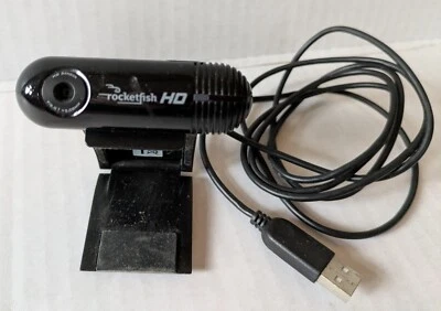 Rocketfish RF-HDWEBLT 720p HD Camera Webcam USB connection - Image 1 of 3