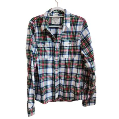 Men's Abercrombie & Fitch "Muscle" Button Down Flannel 2XL - Image 1 of 4