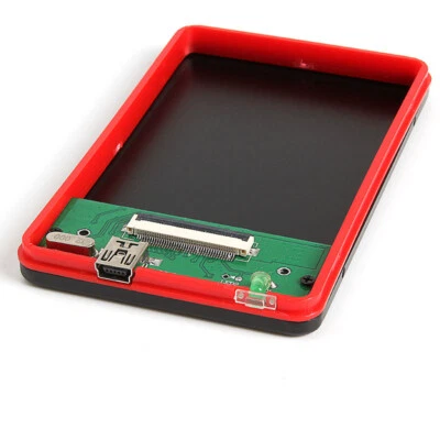 ZIF/CE to USB 1.8"in 40Pin HDD External Hard Drive SSD Convertor Enclosure Case Foto 1 de 4