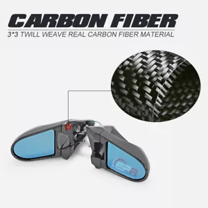 For Mazda RX7 FC3S Carbon Fiber Ganador Aero Mirror Rearview Side Mirror Pair - Foto 1 di 9