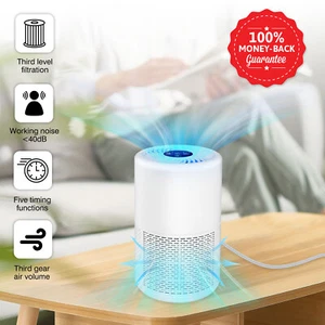 Dayplus Air Purifier HEPA Filter Dust Odor Remover Large Room Home Smoke Cleaner - Picture 1 of 11