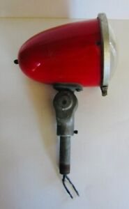 Vintage Fire Truck Engine Red Spotlight Emergency Vehicle Untested