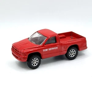 Maisto Red Dodge Wrecker Tow Service Truck 1998 1:64 Scale Diecast - Picture 1 of 5