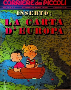 Revista de cómics Corriere dei Piccoli 11 de enero de 1970 Dennis la amenaza - Imagen 1 de 2