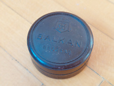 Vintage small Brown Bakelite box-Balkan Beograd