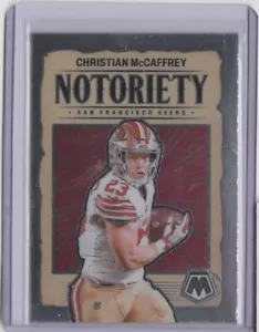 2024 Panini Mosaic Notoriety #9 Christian McCaffrey - Imagen 1 de 2
