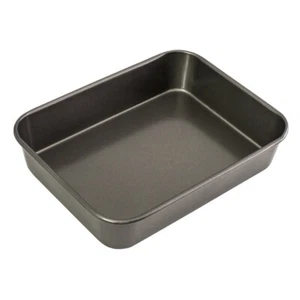100% Genuine! BAKEMASTER Non-Stick Medium Deep Roasting Pan 34 x 26 x 7 cm! - Picture 1 of 7