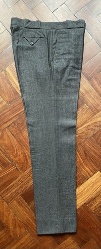 MAISON MARGIELA Pantalone lana seta Martin Margiela '10'. Grigio. Taglia 48.