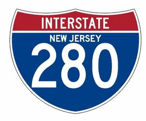 Interstate 280 Aufkleber R2094 New Jersey Highway Schild Straßenschild - Bild 1 von 1
