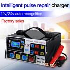 Heavy Duty Smart Car Battery Charger Automatic Pulse Repair Trickle 12V/24V Smar