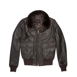 COCKPIT USA U.S. Navy Issue Mil Spec G-1 Jacket Brown USA Made Z2108 - Picture 1 of 7
