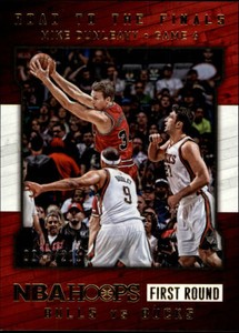 2015-16 Hoops Road to the Finals Basketball Card #38 Mike Dunleavy R1 /2015