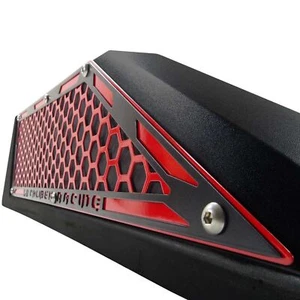 Steel RZR XP Turbo / Turbo S Laser Cut Driver Side Intake Grille 2017+ - Picture 1 of 5