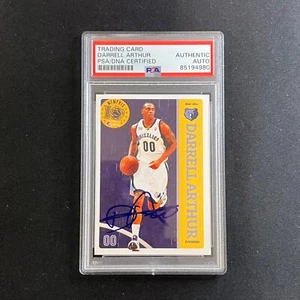 Tarjeta firmada por Mercury Darrell Arthur 2010-11 automática PSA losa Grizzlies - Imagen 1 de 2