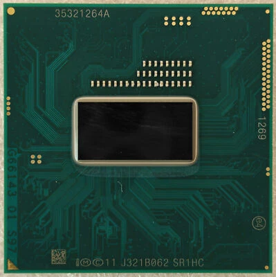 Intel Core i3-4000M 2.40Ghz Dual Core 3MB Socket G3 Laptop CPU Processor SR1HC - Image 1 of 2