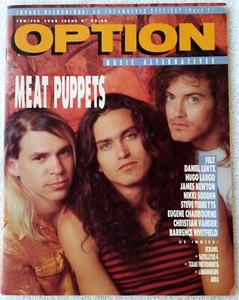 Option Magazine Jan/Feb 1988 Issue R² Meat Puppets SST Nikki Sudden Lemonheads - Bild 1 von 12