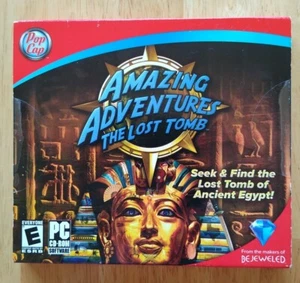 Amazing Adventures The Lost Tomb PC Game 2007 PopCap Windows 2000/XP/Vista New - Picture 1 of 6