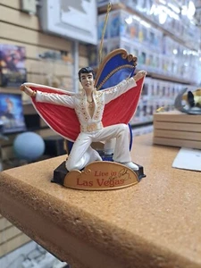 Elvis Presley Live In Las Vegas EPE Ornament Christmas Jumpsuit Figure 2003 - Picture 1 of 3