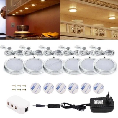 12V LED Unterbauleuchte Möbel Regalbeleuchtung Vitrinenbeleuchtung Schrank Küche - Bild 1 von 4