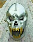 Knight Medieval Skull Helmet Greek larp SCA Halloween Crusader Armor Helmet