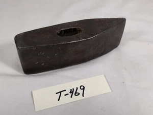 Vtg 3# Stright Peen Hammer Sledge Head Blacksmith Unbranded (469) - Picture 1 of 10