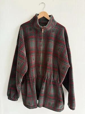 Ropa fina vintage para mujer Alpes hecha en EE. UU. cremallera completa polar talla XL cintura ceñida Foto 1 de 4