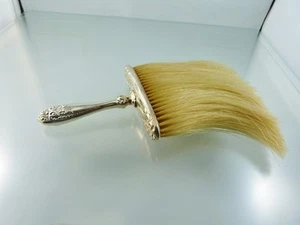VICTORIAN HOLLOW HANDLE FACE BRUSH SOFT WOOD BRISTLES BY W&H SHEFFIELD 1901 - Picture 1 of 5